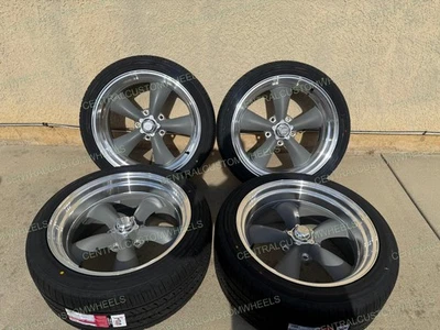 20x8 20x10 AMERICAN RACING VN215 TORQUE THRUST WHEELS RIMS TIRES FORD F100 5x5.5 - Image 1 of 4