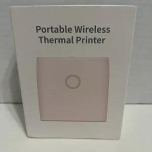 Jadens JD21 stampante termica wireless portatile ~ nuova ~ rosa - Foto 1 di 4