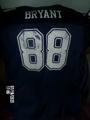 Camiseta de los Dallas Cowboys para hombre XL azul NFL fútbol americano Dez Bryant 88 cosida Reebok Foto 1 de 4