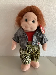 Peluche Ty Beanie Kids GINGER 10" vintage 1999 NUOVO - Foto 1 di 7