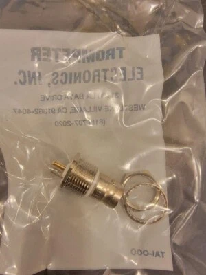 TROMPETER BNC JACK STR 75 OHM SOLDER CONNECTOR Female Socket  P/NUBJ21 10 PACK - Image 1 of 3