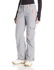 New O'neill Junior's Streamlined Snow Ski Pant Waterproof Gray/Pink Women Large