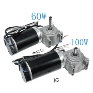 DC 24V High Torque Worm Gear Motor for Intelligent Electric Door Motor +Encoder - Picture 1 of 12