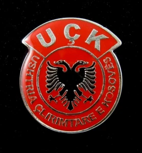 KLA UÇK Kosovo Liberation Army Badge Ultra rare - Picture 1 of 6