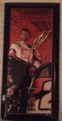 Tony Stewart Rock Solid Collectable Jebco Wall Clock Cover