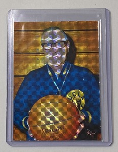 John Wooden Limited Edition Artist Signed UCLA Bruins Refractor Card 1/1