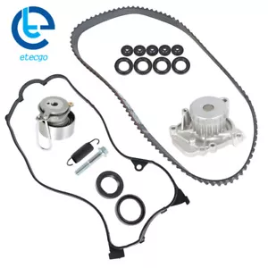 Timing Belt Water Pump Valve Cover Kit For 01-05 Honda Civic D17A1 D17A2 D17A6 - Picture 1 of 10
