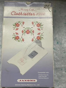 Janome Memory Craft Clothsetter 10000 Placement Tool Embroidery Machine Tool   - Picture 1 of 1