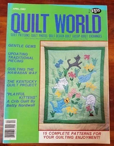 Quilt World April 1983 - Picture 1 of 2