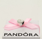 (B2) Authentic Pandora Plain Puffed Heart Sterling Silver Charm S925 ALE