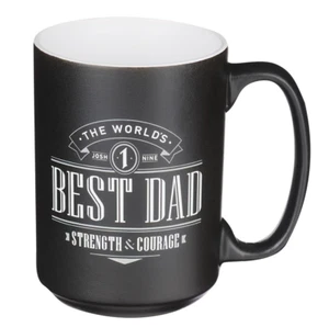 COFFEE MUG: The World's Best Dad - Joshua 1 - Picture 1 of 3