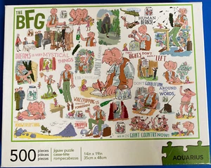 Aquarius - The BFG Puzzle 500 Pezzi - Ronald Dahl Nuovo Sigillato - Foto 1 di 2