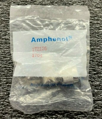 172126, AMPHENOL, CONN ADAPT PLUG TO JACK N 50 OHM - Image 1 of 4