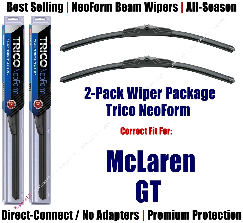 Limpiaparabrisas NeoForm Super Premium 2pk para McLaren GT 162612x2 2019+ Foto 1 de 1