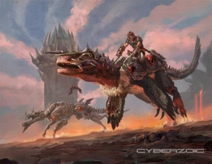 Creative Beasts of the Mesozoic Achillobator Razorhound Converting Armor UnitToy - Imagen 1 de 9