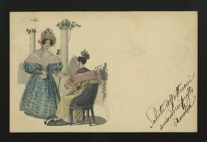 alte Postkarte-post card-DONNINE-WOMAN-LADY-FRAU-FEMME 172 - Bild 1 von 1