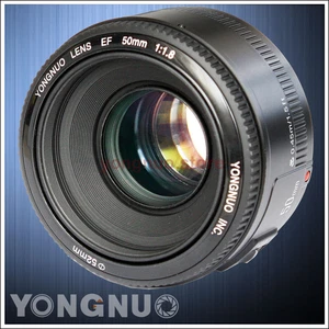 Yongnuo EF 50mm F/1.8 Auto Focus AF/MF Prime Standard Lens for Canon EOS Camera - Picture 1 of 1