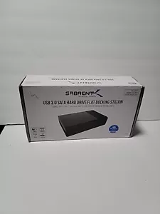 Sabrent USB 3.0 SATA HARD DRIVE FLAT DOCKING STATION TB External 2.5 OR 3.5 inch - Picture 1 of 6