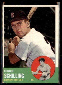 1963 Topps #52 Chuck Schilling - Picture 1 of 2