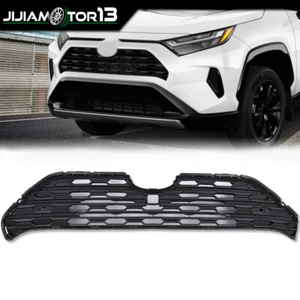 Parrilla de parachoques central delantera apta para Toyota RAV4 2019-2022 con orificios de radar - Imagen 1 de 9