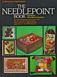 THE NEEDLEPOINT BOOK - With Over 303 Stitches, w/Patterns & Projects - Picture 1 of 2