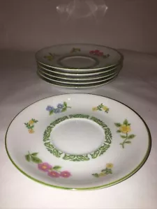 Mikasa Flower Show Untertasse 5 7/8" Fine China L 9002 Japan Box 9 - Bild 1 von 5