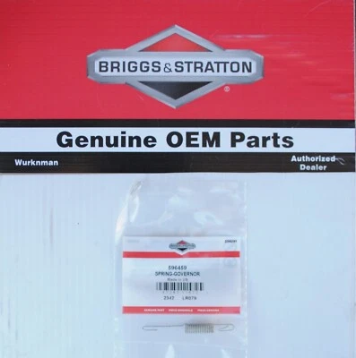 Подлинная пружина регулятора NBS 596459 Briggs and Stratton от оригинального производителя - Изображение 1 из 2