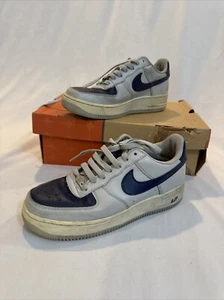Nike Air Force 1 (GS) Blue/ Navy 6Y #306291 041 - Picture 1 of 22