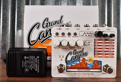 Electro-Harmonix EHX Grand Canyon Delay & Looper Guitar Effect Pedal Demo - Image 1 of 4