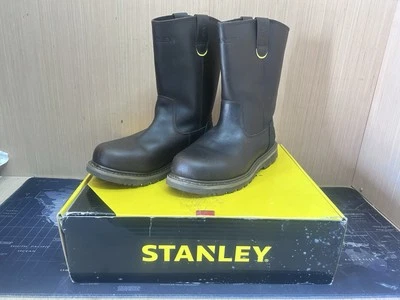 Botas industriais e de construção Stanley masculinas conta-gotas 2.0 biqueira macia marrom tamanho 10 - Imagem 1 de 4