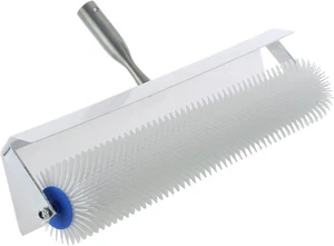 Spiked Screeding Compound Roller 19" x 1" Perfect Smooth Finish & Bubble Removal - Picture 1 of 9