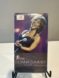 VH1 Presents Live & More Encore by Donna Summer  VHS, 1999, Sony Music Sealed - Imagen 1 de 3