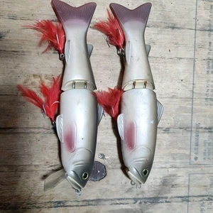 Deps Slide Swimmer & Silent Killer 250 Lure Set Original Version Used - Imagen 1 de 2