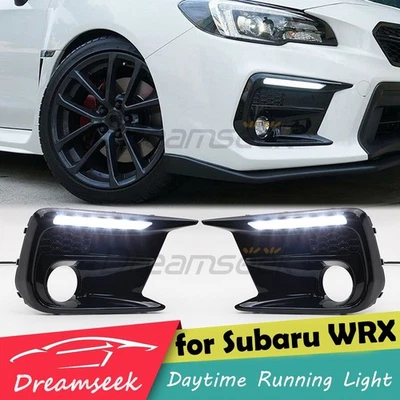 LED Tagfahrlicht für Subaru WRX STI 2018 2019 2020 2021 DRL Nebelscheinwerfer - Bild 1 von 4
