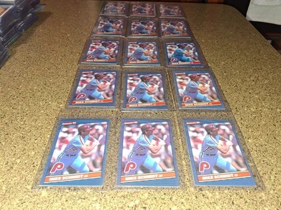 LOTE DE 15 1986 BB MIKE SCHMIDT 3-#51 HOJA 12-#61 DONRUSS Foto 1 de 4
