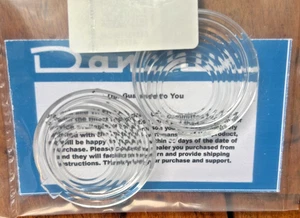 Chevy Bel Air 210 150 1955 1956 lentes transparentes con licencia, par-nuevo Danchuk EE. UU. - Imagen 1 de 4