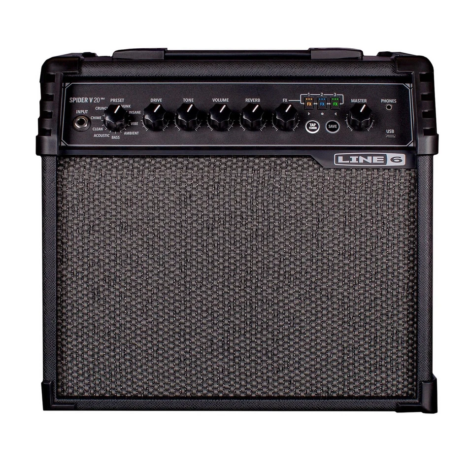 Line 6 Spider V 20 MKII 20 Watt Guitar Amp with Modeling and Effects - Image 1 of 1