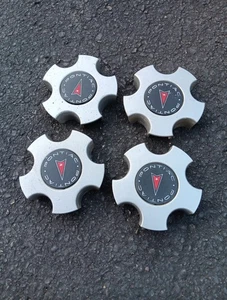 Pontiac Aztek, Bonneville 2001, 2002, 2003, 2004, 2005, 4.5", Silver Center Caps - Picture 1 of 6