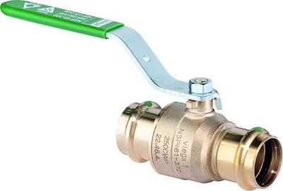 Viega 3/4"x3/4" Propress Bronze Ball Valve 7992 - Image 1 of 3