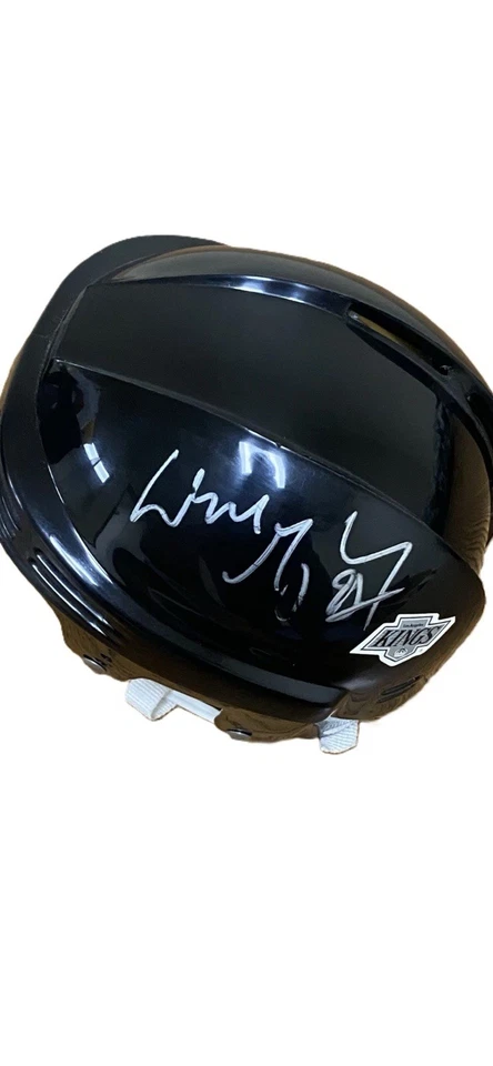 Minicasco Wayne Gretzky Los Angeles Kings autografiado con JSA LOA SIN PRECIO BASE Foto 1 de 3