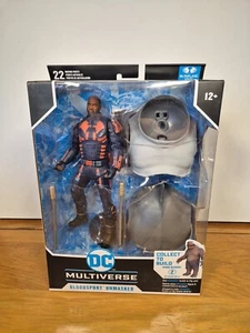 McFarlane Toys DC Suicide Squad Bloodsport Unmasked 7" Collect To Build Figure - Picture 1 of 15