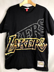 Mitchell & Ness HWC Lakers Black Graphic T-Shirt Men's Size L - S/S