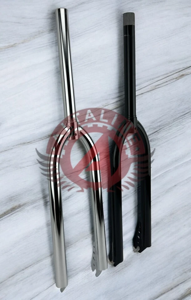 1-1/8" Threadless Cruiser Bike Steel FORK 26" Wheel Chopper MTB Beach Bicycle. - Image 1 of 1