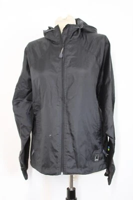 Sierra Designs L Black Hooded Nylon Rain Jacket - Image 1 of 4