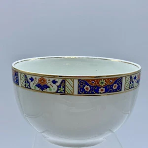 VINTAGE MEAKIN SOL IMARI PATTERN GOLD RIM BOWL - Picture 1 of 12
