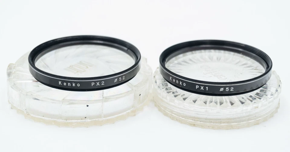 Kenko 52mm Close up filter set With Plastic Cases - ( PX 1 & PX2 ) - Image 1 of 1