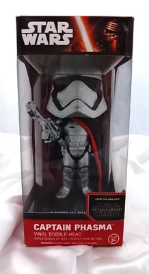 Star Wars El Despertar de la Fuerza Capitana Phasma Vinilo Bobble-Head - Funko ¡Nuevo! Foto 1 de 4