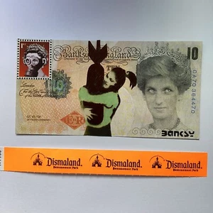 BANKSY Banknote Di Faced £10 Princess Di Bomb Lover Weapons Of Mass Distraction - Picture 1 of 4