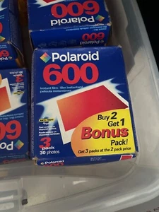 polaroid 600 film 3pack - Picture 1 of 2