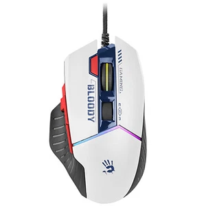 Gaming Maus USB Sport Limette Lebensdauer 50 Millionen Klicks Scrollrad Navy - Bild 1 von 7
